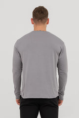 LONG SLEEVE BASICS - SLATE GREY
