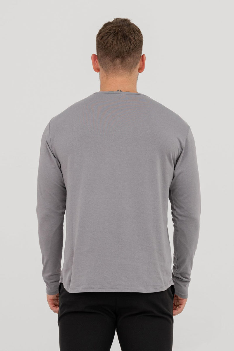 LONG SLEEVE BASICS - SLATE GREY
