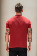 PREMIUM BASICS T-SHIRT - BURGUNDY