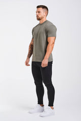 PREMIUM BASICS T-SHIRT (NO LOGO) - CHARCOAL GREY