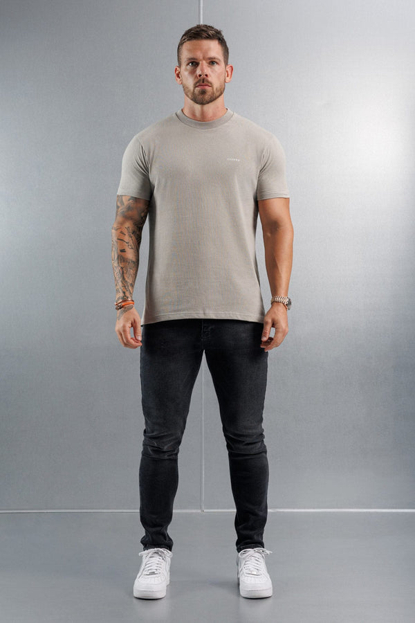 PREMIUM BASICS T-SHIRT - CONCRETE