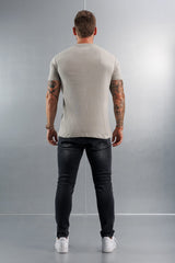PREMIUM BASICS T-SHIRT - CONCRETE