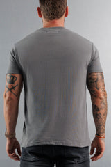 PREMIUM BASICS T-SHIRT - GUNMETAL GREY