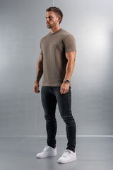 PREMIUM BASICS T-SHIRT - MOCHA