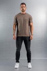 PREMIUM BASICS T-SHIRT - MOCHA