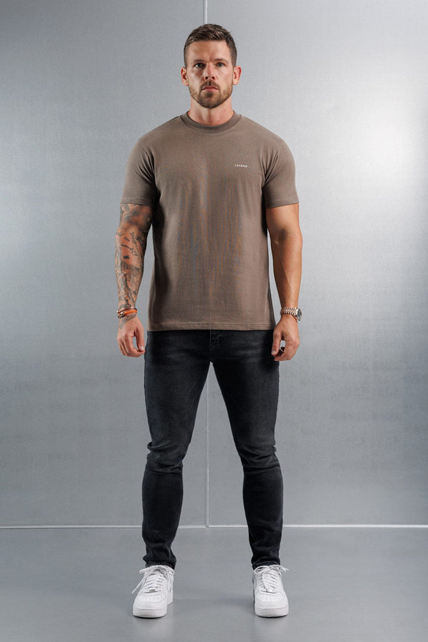 PREMIUM BASICS T-SHIRT - MOCHA