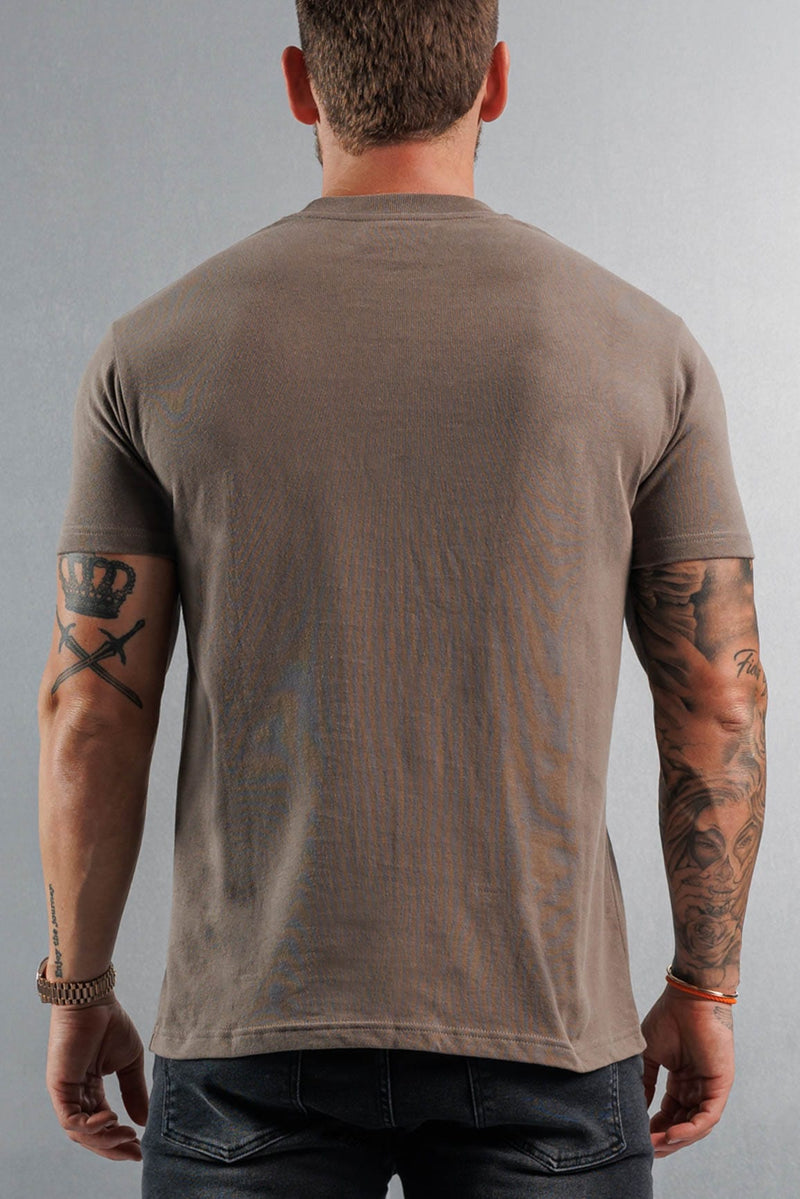 PREMIUM BASICS T-SHIRT - MOCHA
