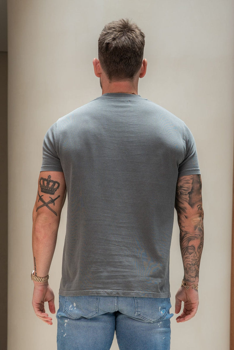 PREMIUM BASICS T-SHIRT - VINTAGE GREY
