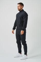 TRACKSUIT JACKET - BLACK