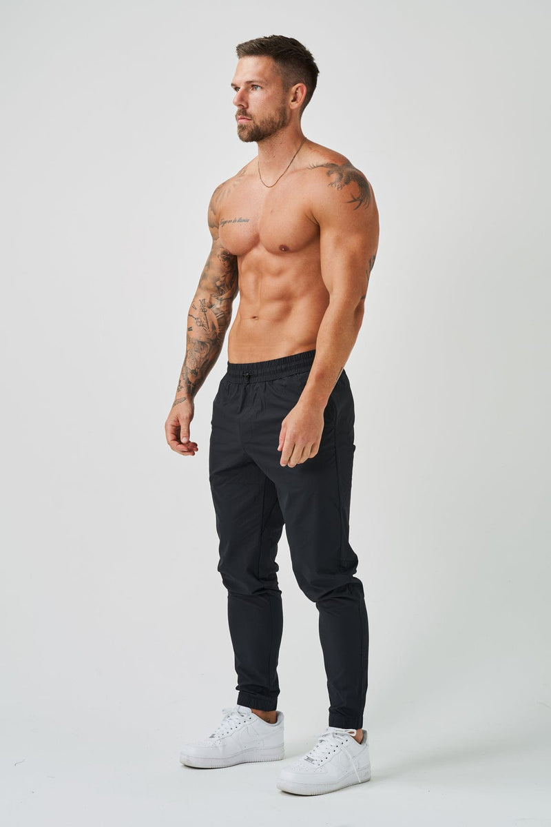 TRACKSUIT JOGGERS - BLACK