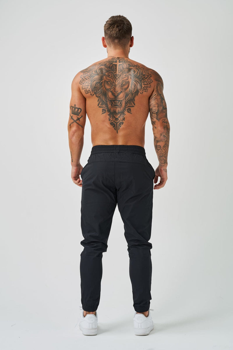TRACKSUIT JOGGERS - BLACK