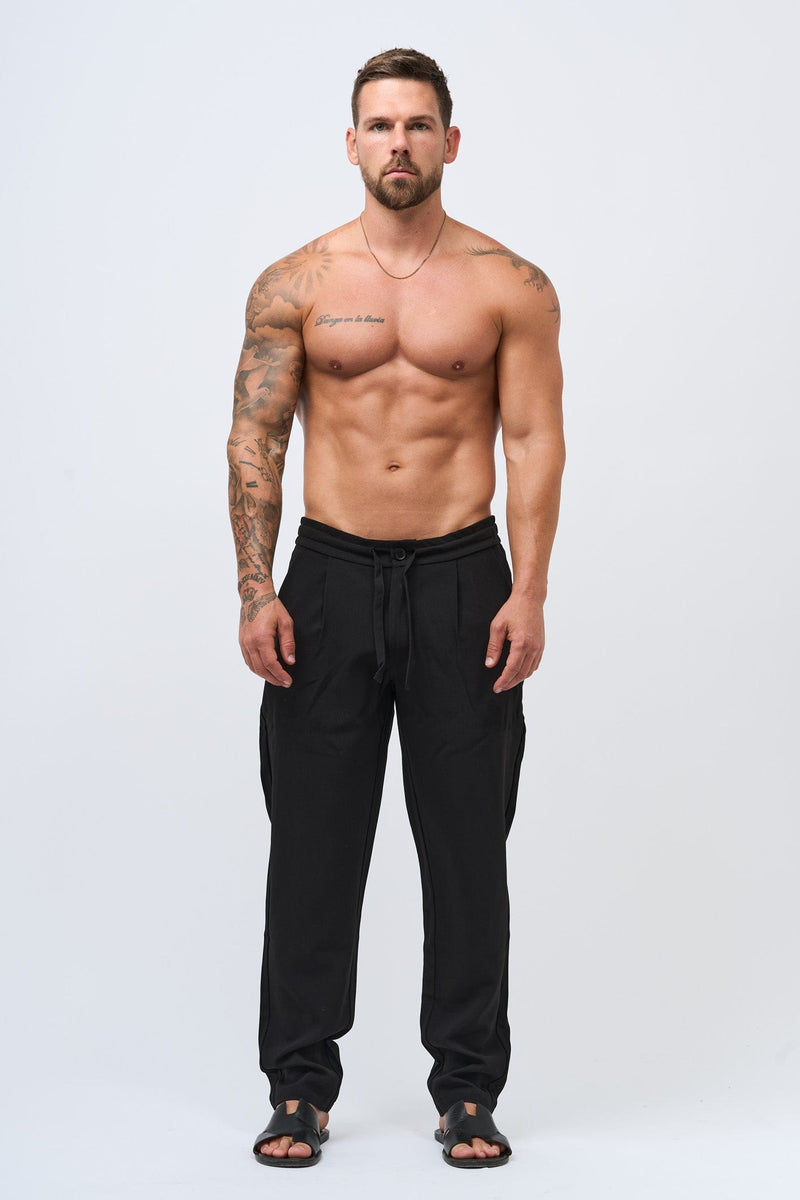 TWIN SET TROUSER - BLACK