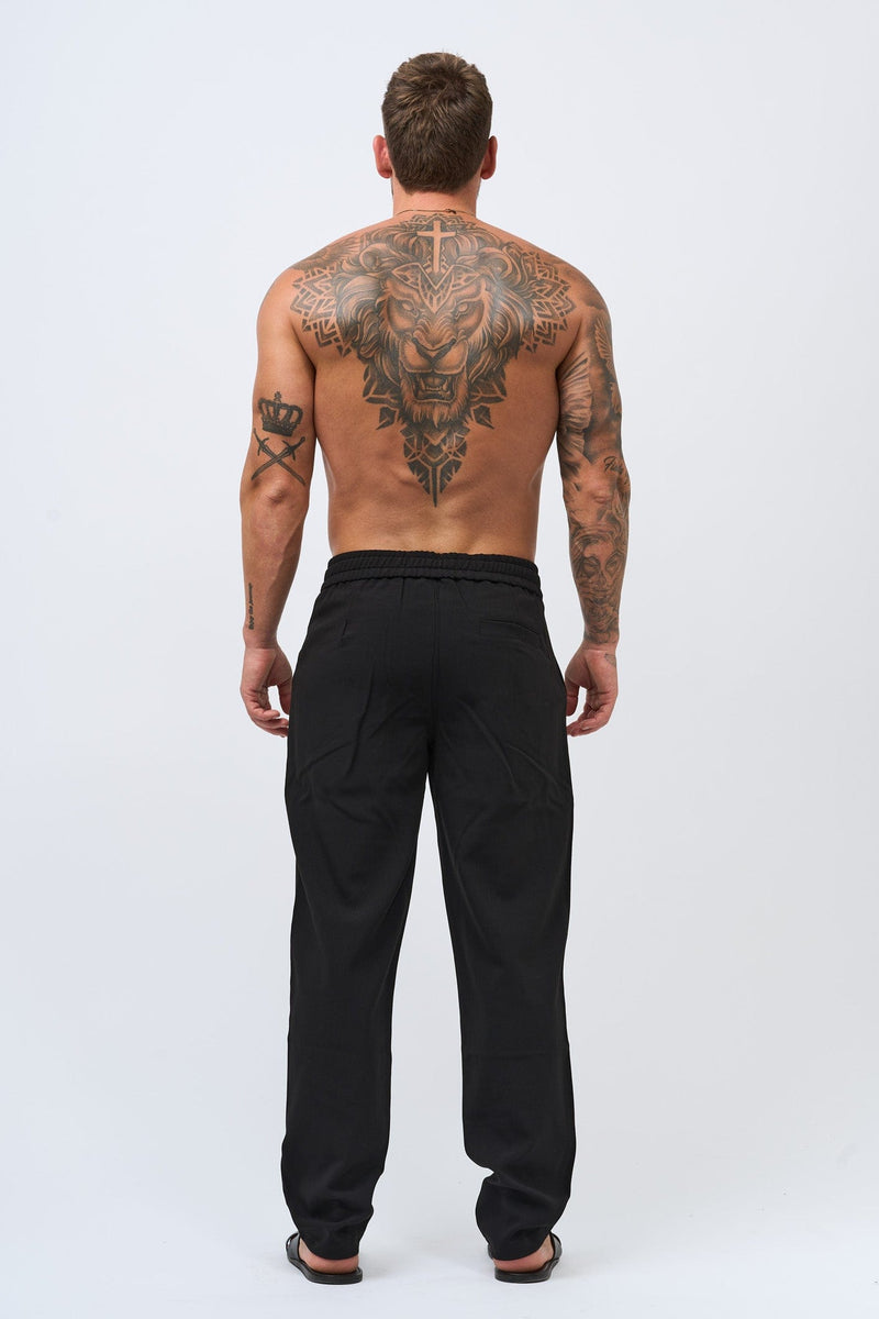 TWIN SET TROUSER - BLACK