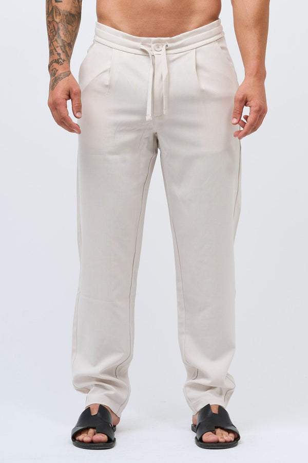 TWIN SET TROUSER - ECRU