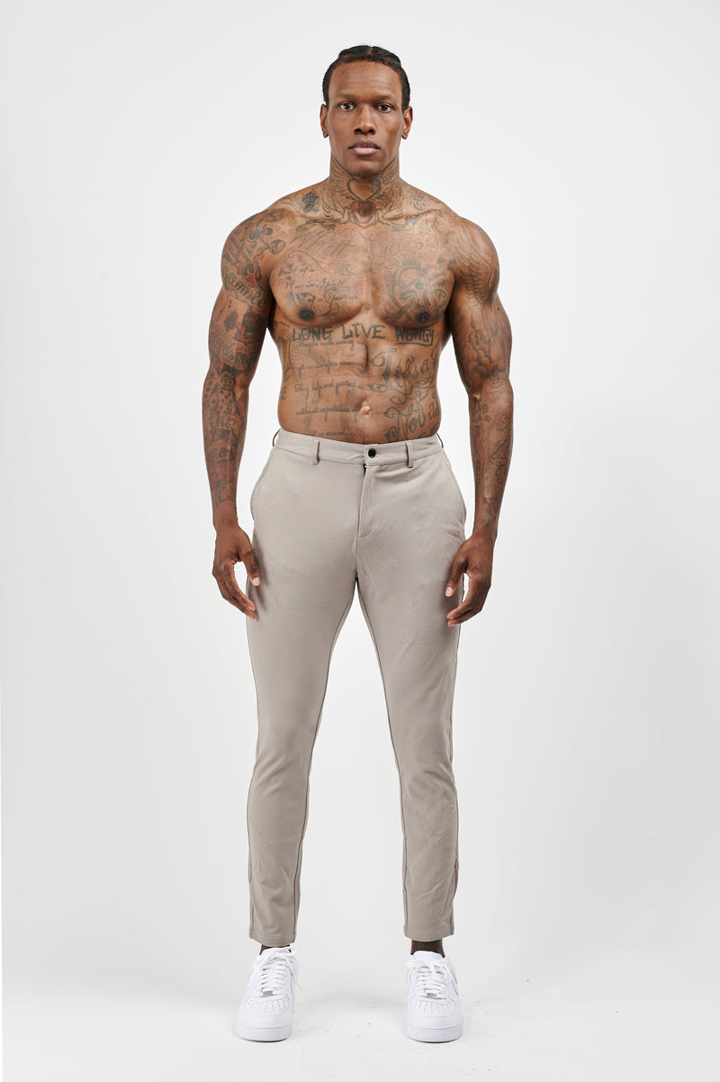 LUXE TROUSER - TAUPE