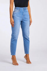 MOM JEANS - VINTAGE BLUE WASH