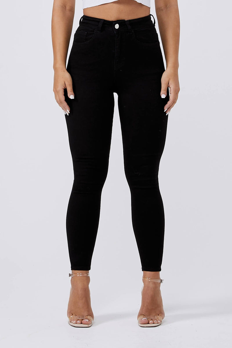 SKINNY JEANS - BLACK